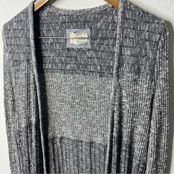 Anthropologie Gray Long Cardigan - Picture 3 of 7